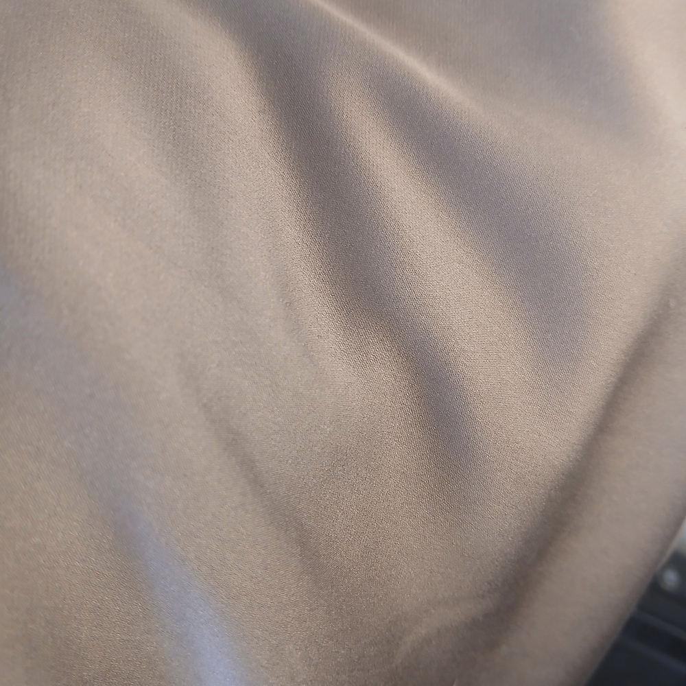 Vince Soft Beige Long Sleeve Blouse - Picture 4 of 5